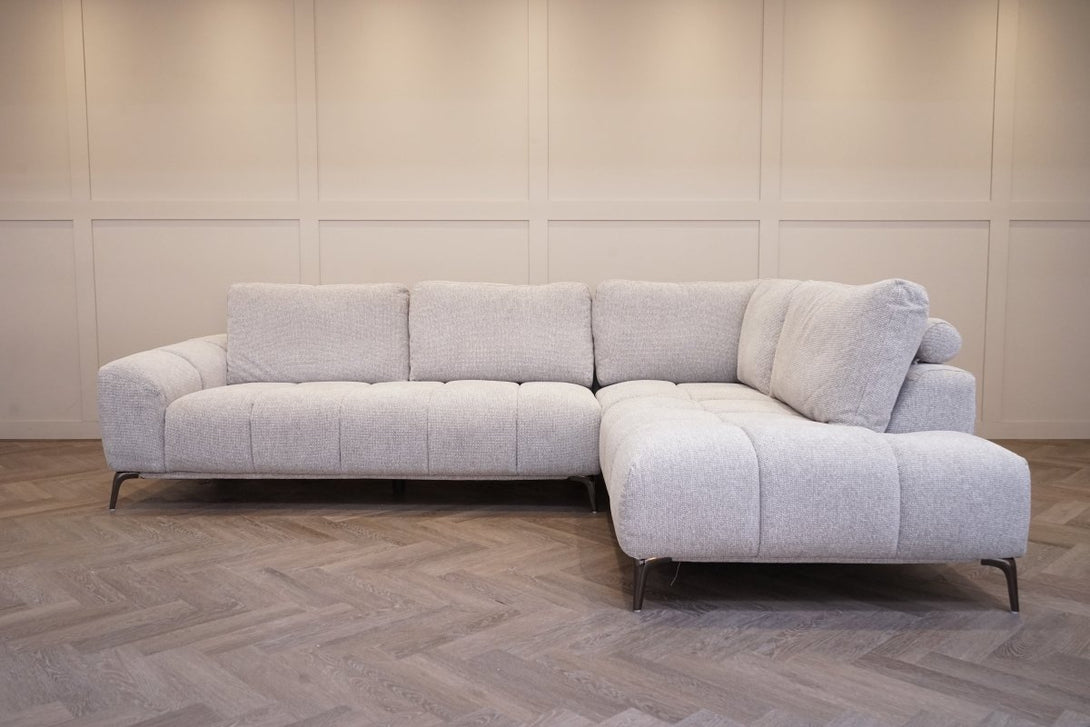 Milan Right Corner Sofa, Greystone Luxe
