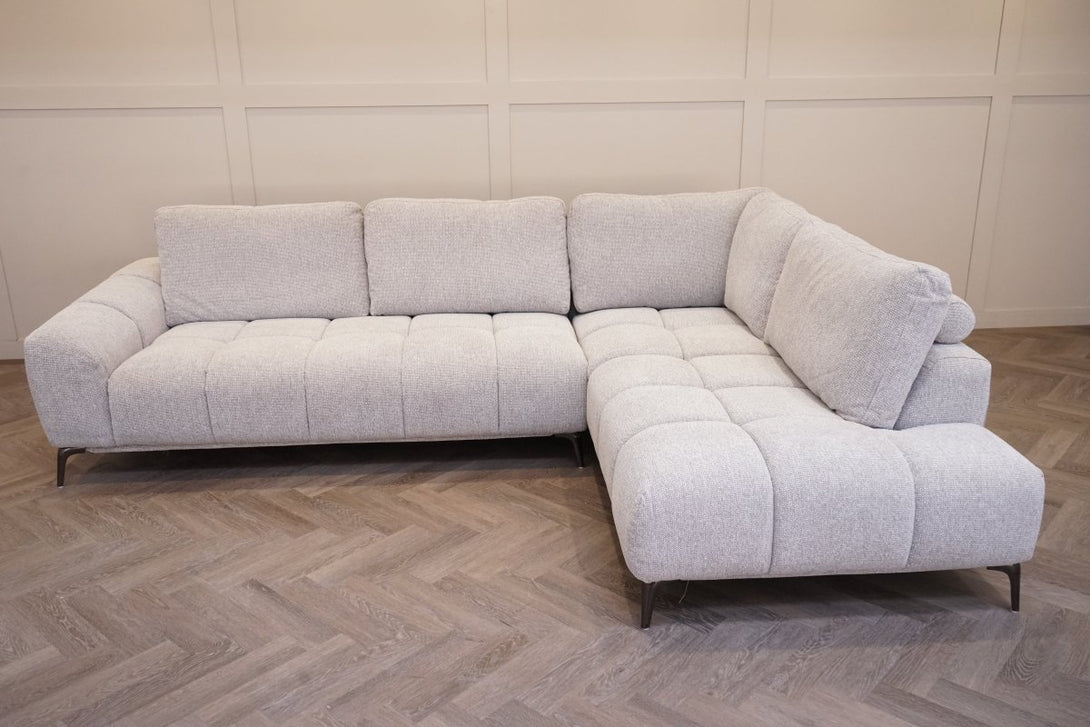 Milan Right Corner Sofa, Greystone Luxe