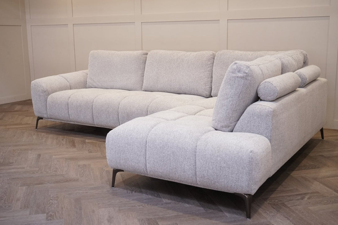 Milan Right Corner Sofa, Greystone Luxe