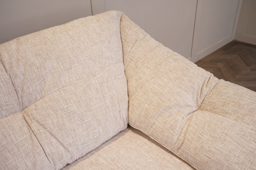 Nest Large 4 Seater Fabric Sofa, Explorer Sandstone