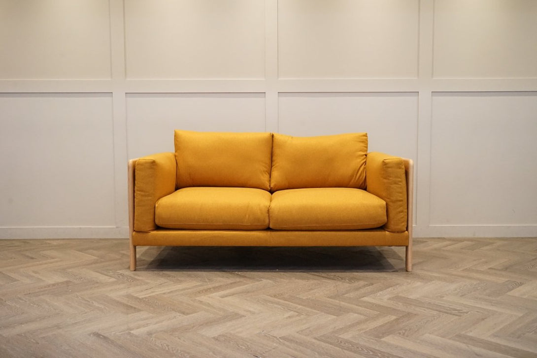 Nest Medium 2 Seater Sofa, Brushed Tweed Honey