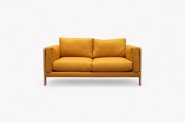 Nest Medium 2 Seater Sofa, Brushed Tweed Honey