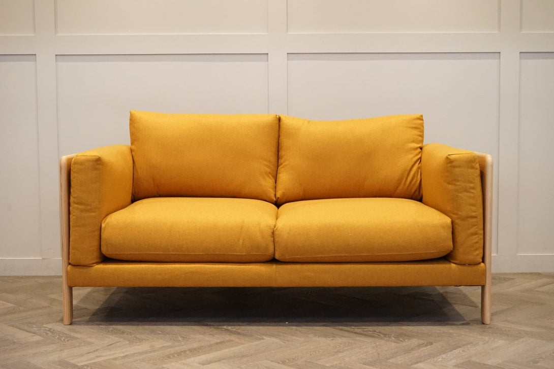 Nest Medium 2 Seater Sofa, Brushed Tweed Honey