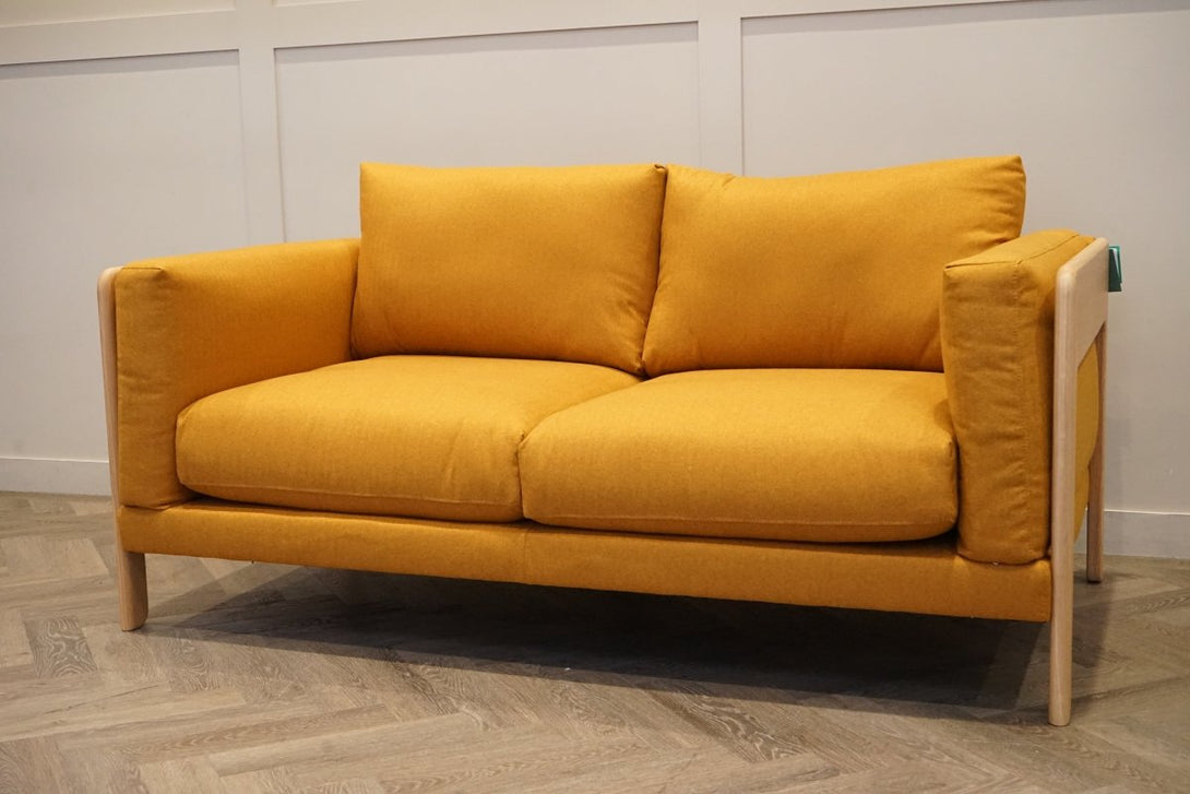 Nest Medium 2 Seater Sofa, Brushed Tweed Honey