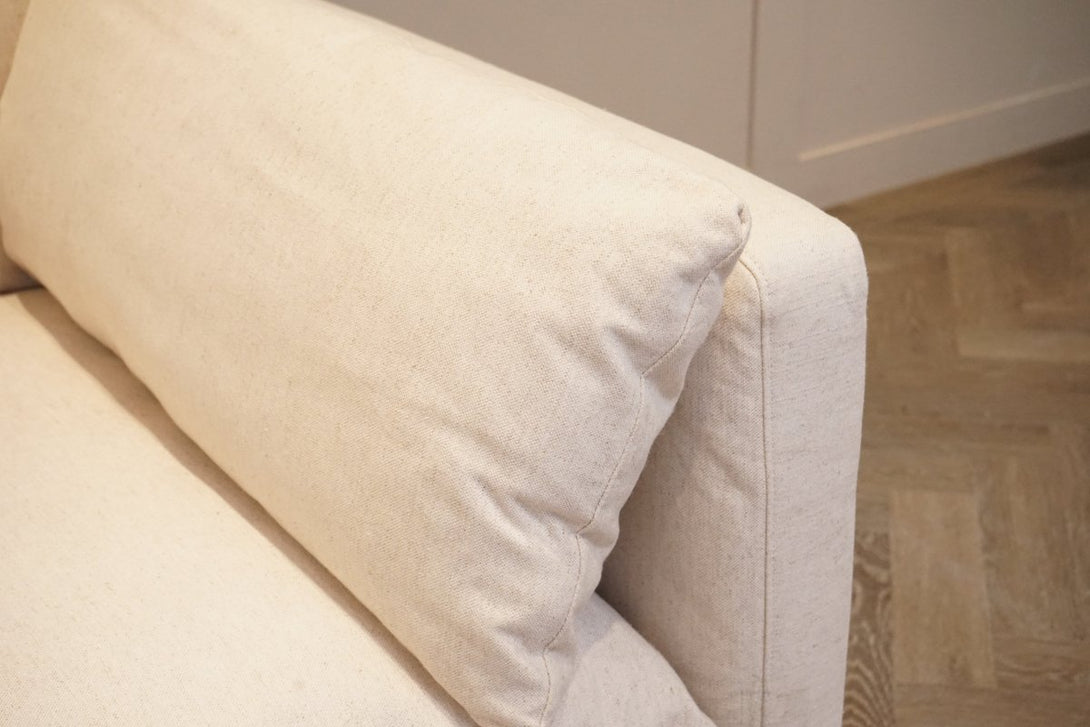 Newlyn Grand 4 Seater Sofa, Natural Native Linen