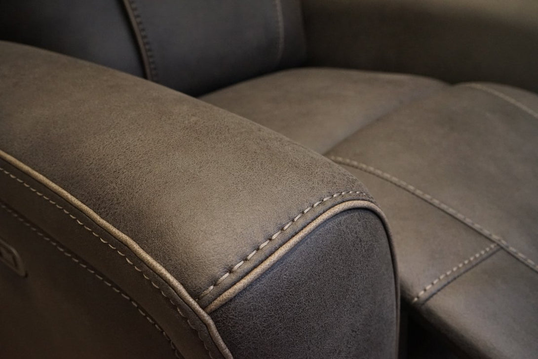 Nikon Electric Reclining Armchair, Charcoal Endurance Fabric