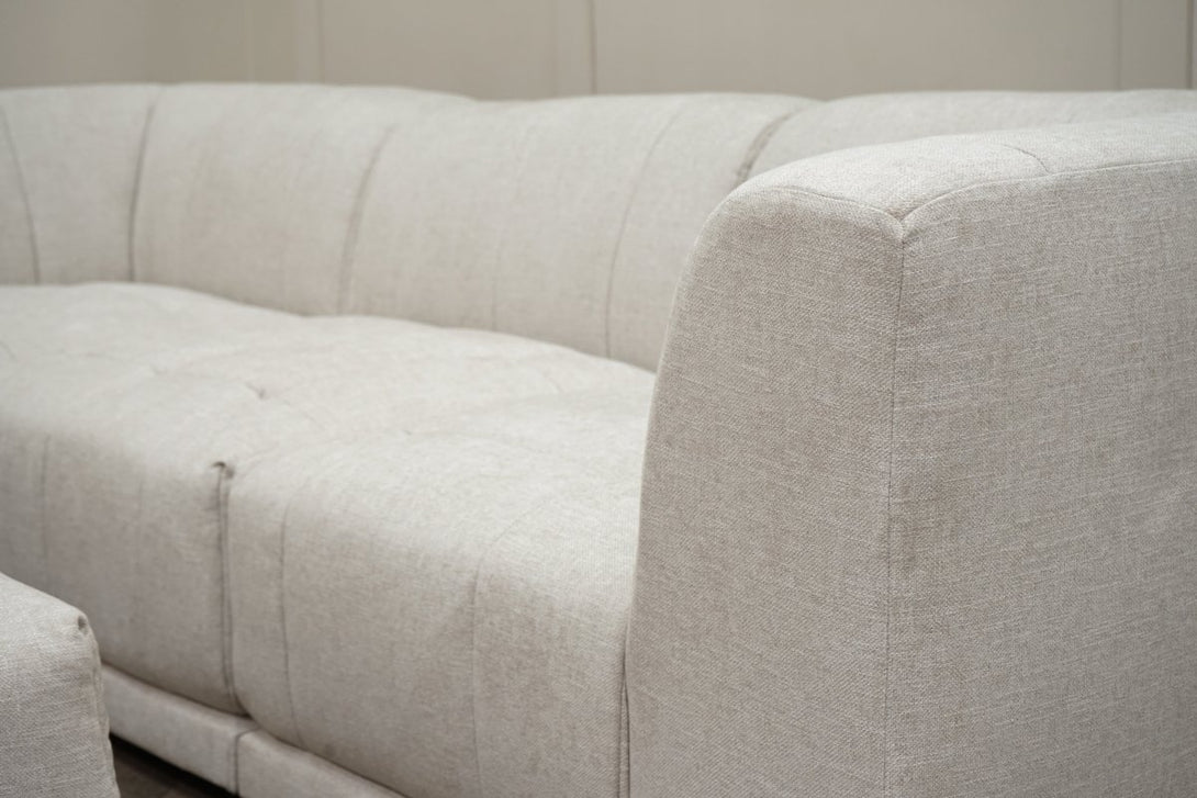 Noble Left/Right Corner Sofa Footstool End, Sand