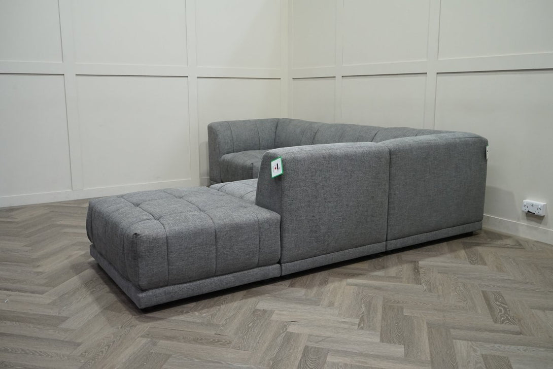 Noble Left/Right Open Ended Corner Sofa, Pewter