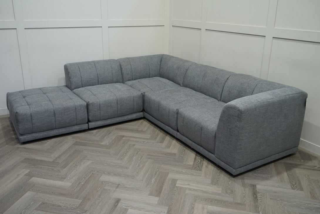 Noble Left/Right Open Ended Corner Sofa, Pewter
