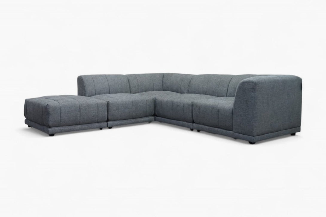Noble Left/Right Open Ended Corner Sofa, Pewter