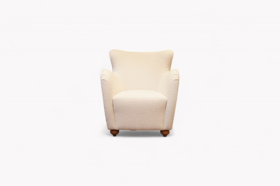 Nook Armchair, Soft Boucle Natural