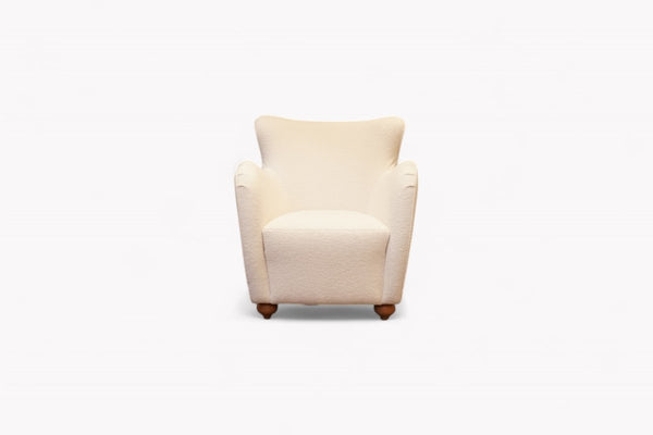 Nook Armchair, Soft Boucle Natural