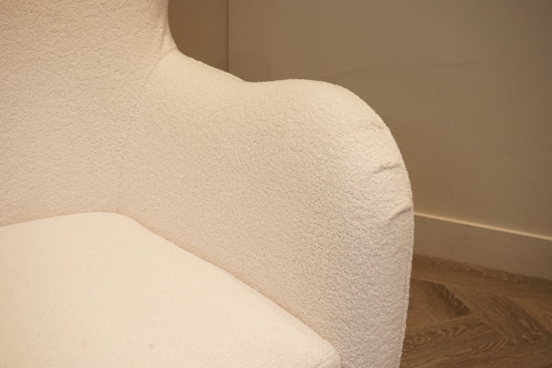Nook Armchair, Soft Boucle Natural