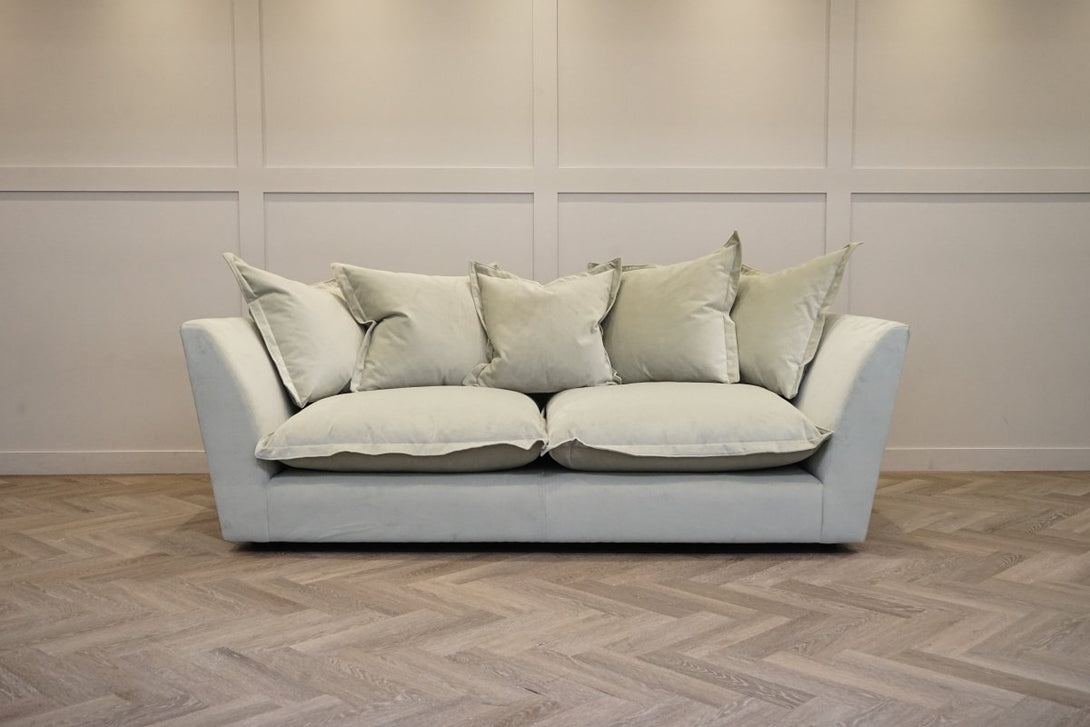 Odyssey Large 3 Seater Sofa, Hydro Velvet Apple