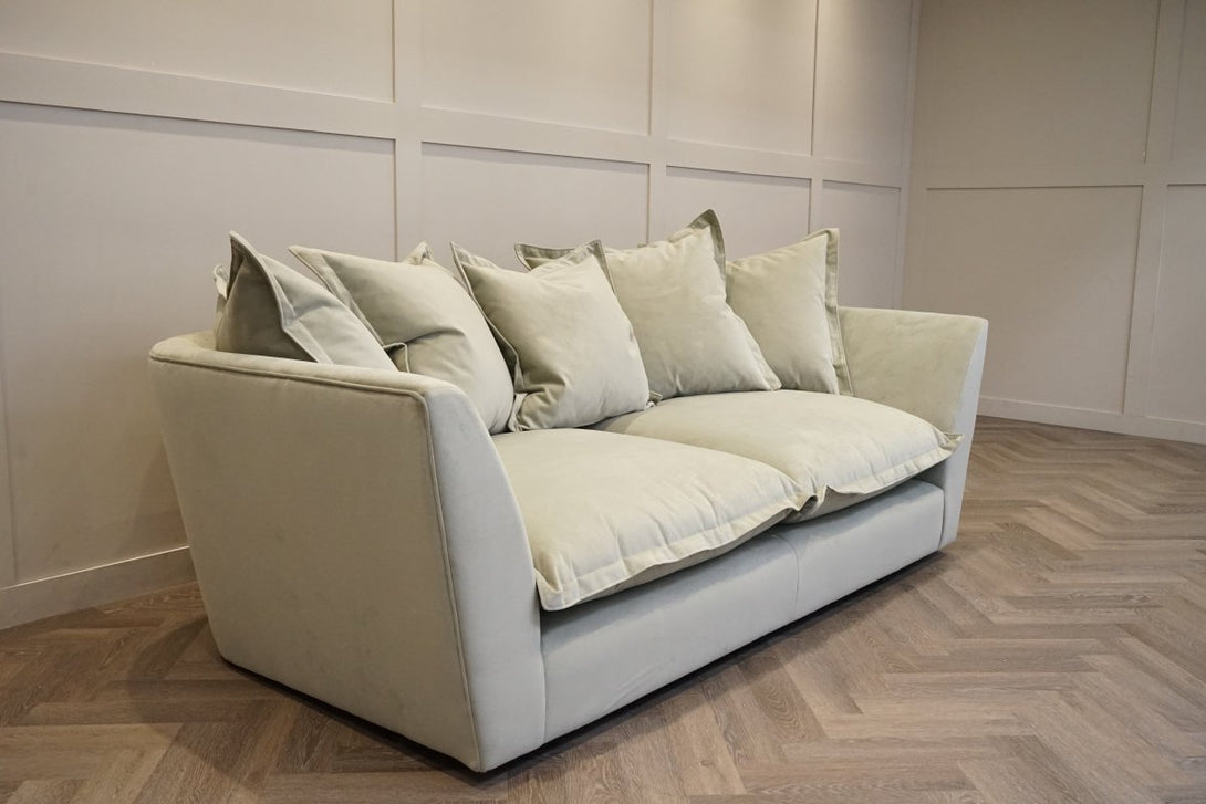 Odyssey Large 3 Seater Sofa, Hydro Velvet Apple
