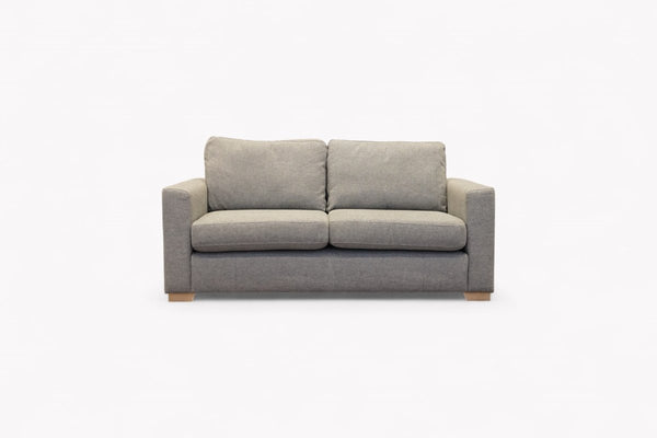 Oliver II Medium 2 Seater Sofa, Aquaclean Matilda Steel