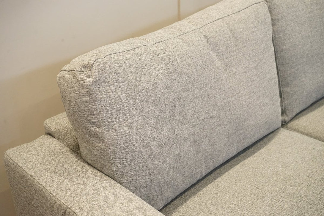 Oliver II Medium 2 Seater Sofa, Aquaclean Matilda Steel