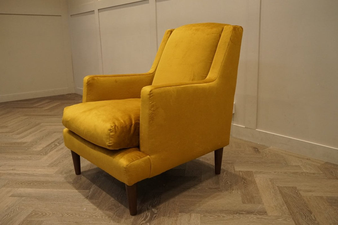 Orla Kiely Spiddal Accent Chair, Sunflower