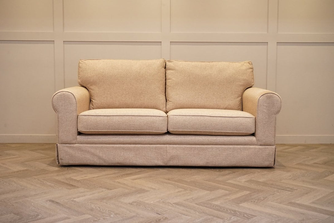 Padstow II Large 3 Seater Sofa, Speckled Weave Beige