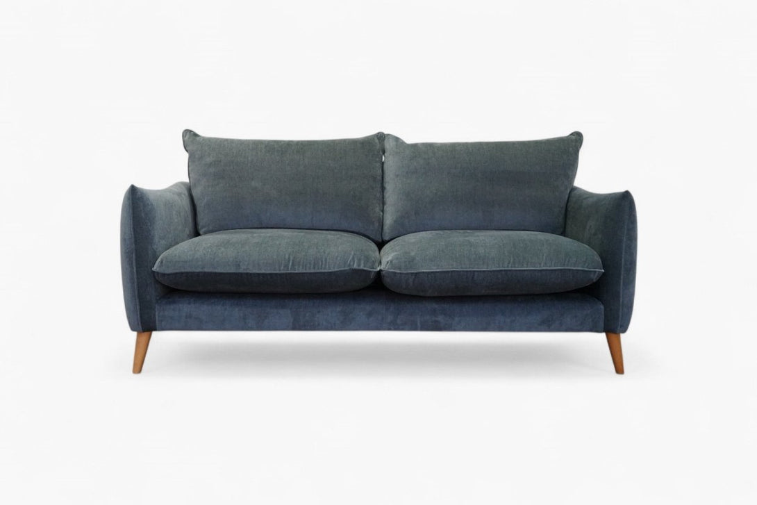 Paloma Medium 2 Seater Sofa, Luxe Atlantic