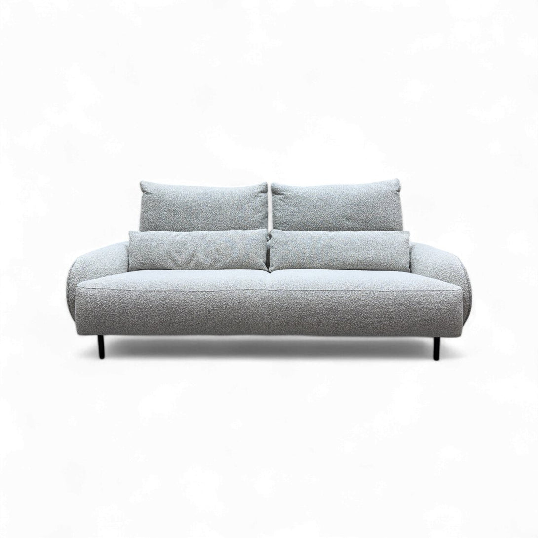 Paris Large 3 Seater Sofa, Boucle Frost