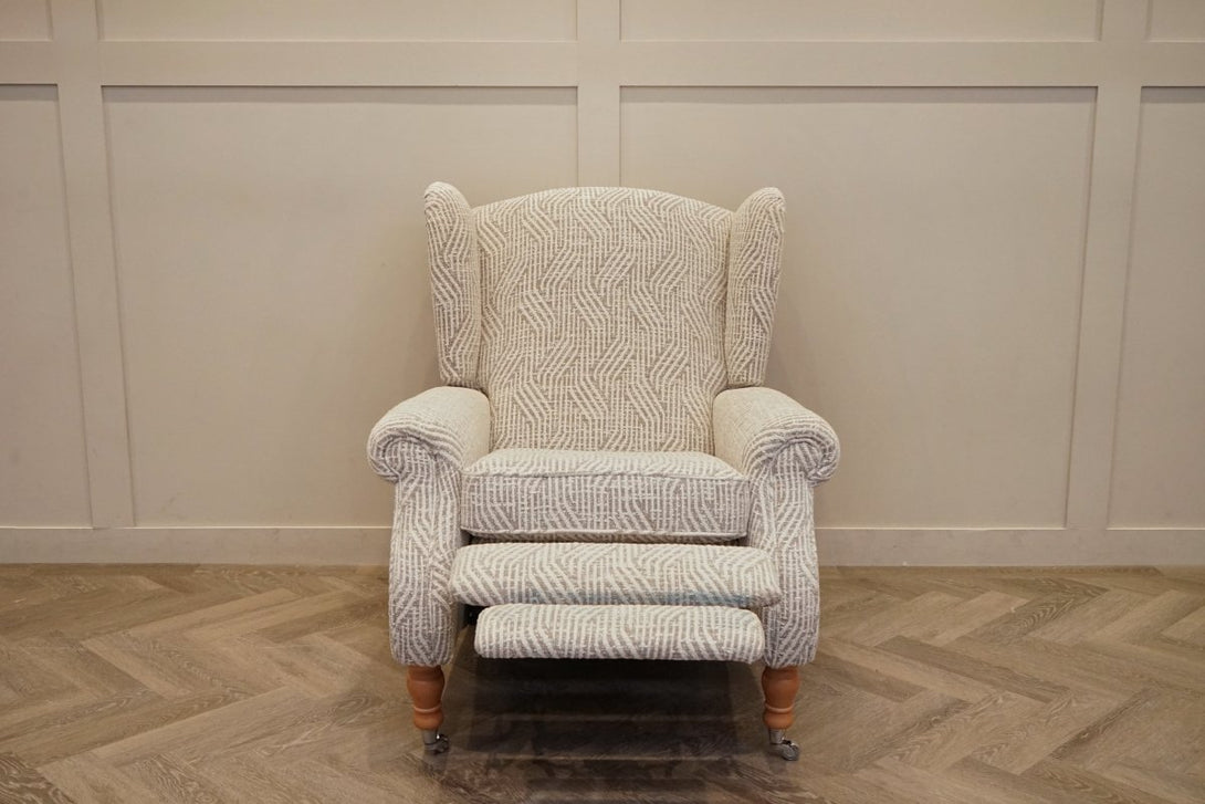 Parker Knoll Harrington Power Recliner Armchair, Anza Smoke