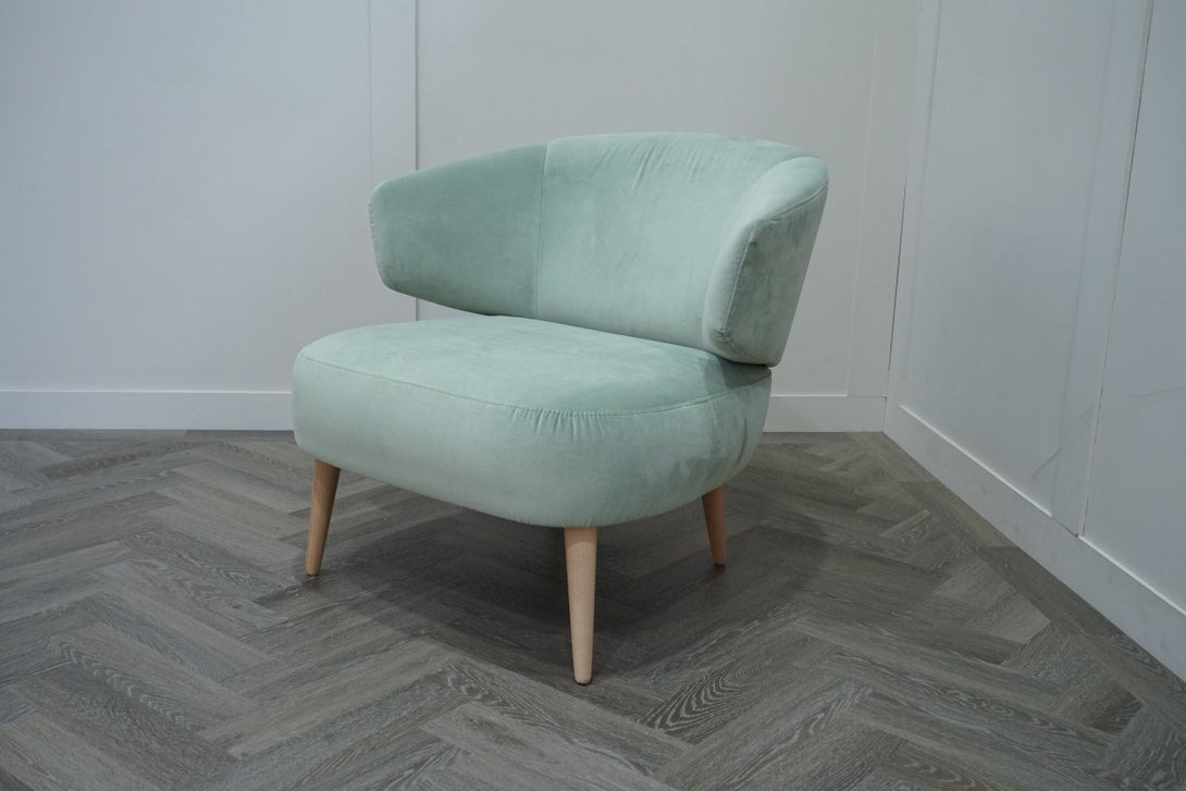 Petal Chair, Aquaclean Myrtle Green