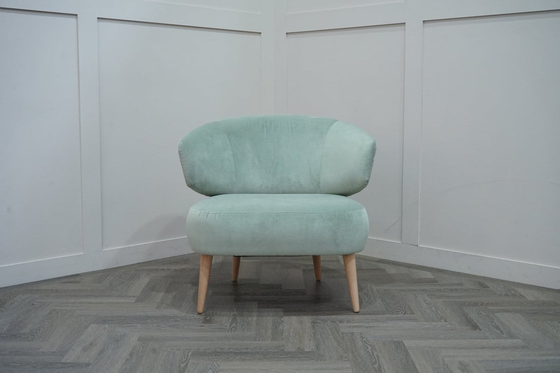 Petal Chair, Aquaclean Myrtle Green