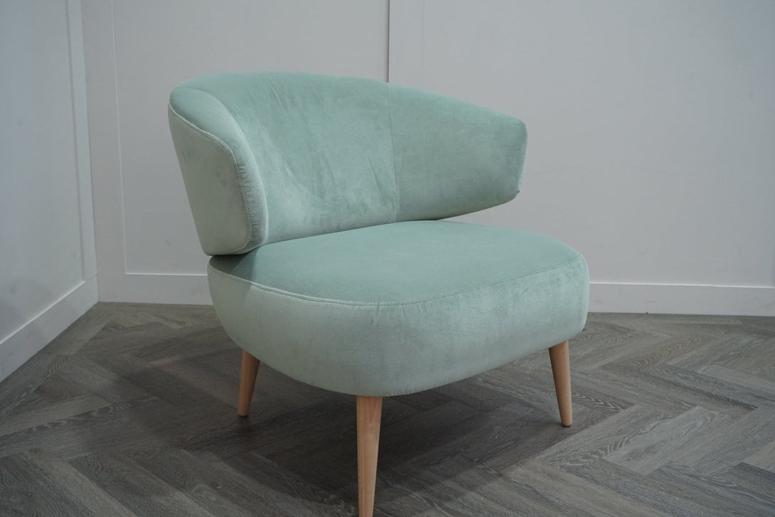 Petal Chair, Aquaclean Myrtle Green