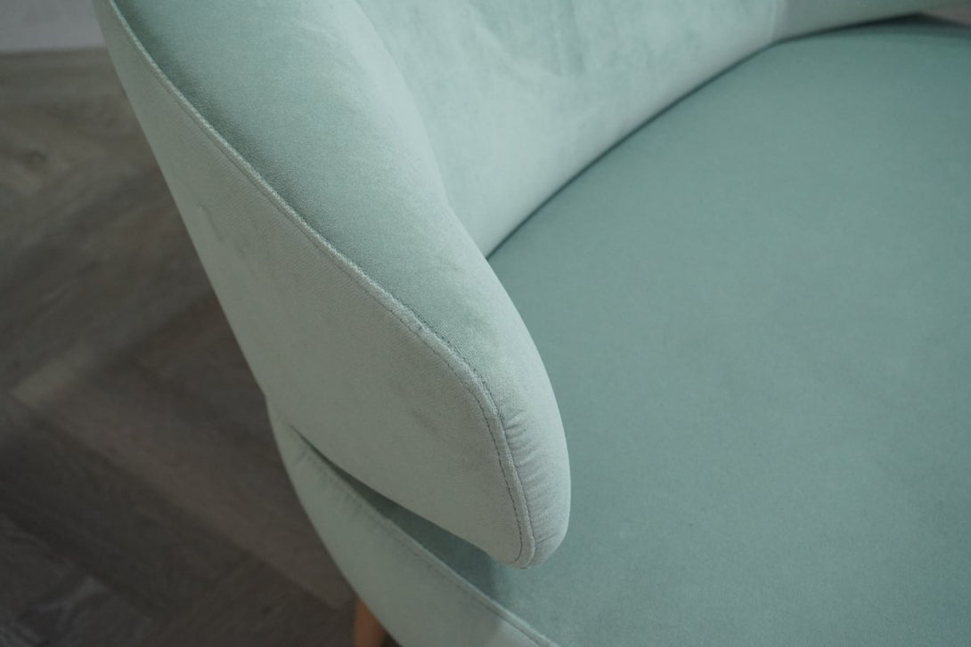 Petal Chair, Aquaclean Myrtle Green