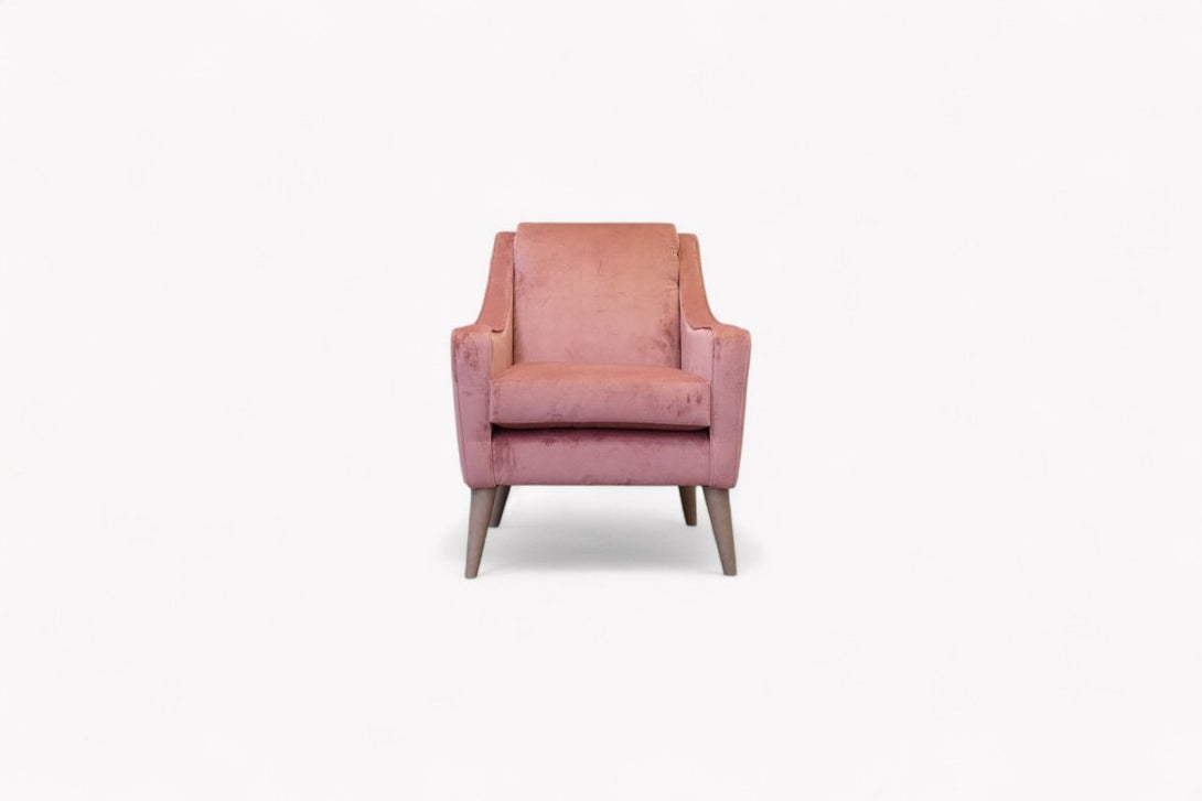 Phoebe Accent Chair, Lumino Pink