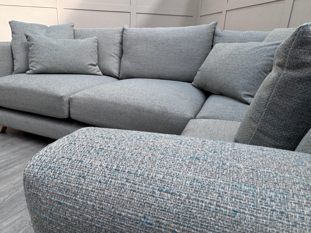 Ponti Small RHF Corner Sofa, Mist