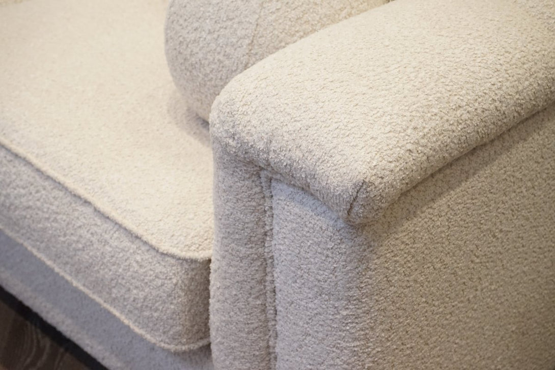 Regency Large 4 Seater Sofa, Soft Bouclé Natural