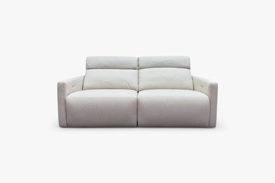 Ridley Large 3 Seater Sofa, Easy Clean Natural Linen