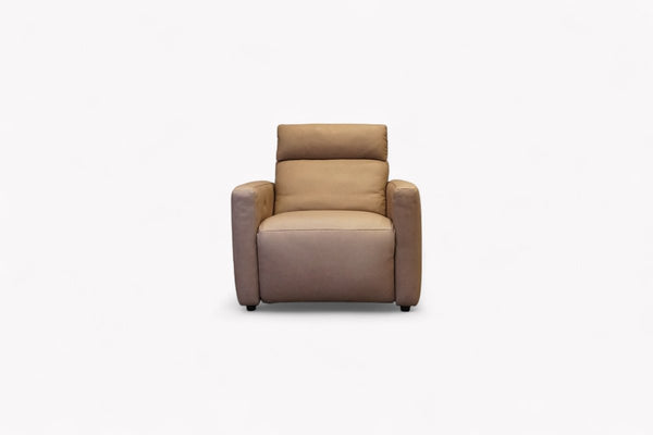 Ridley Power Recliner Armchair, Hand Tipped Taupe