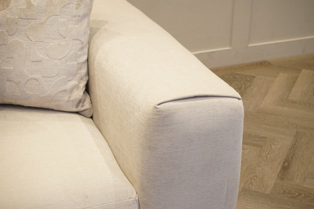 Rocco Large LHF Chaise Sofa, Dusky Ecru