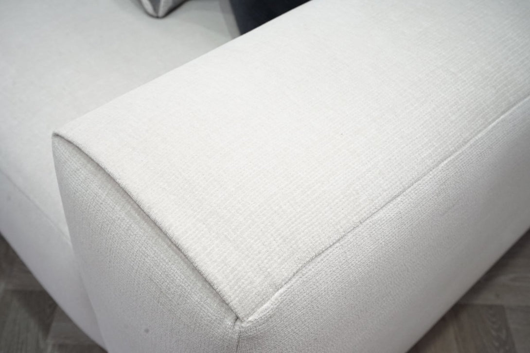 Rocco Large Sofa & Stool, Tuscan Ivory