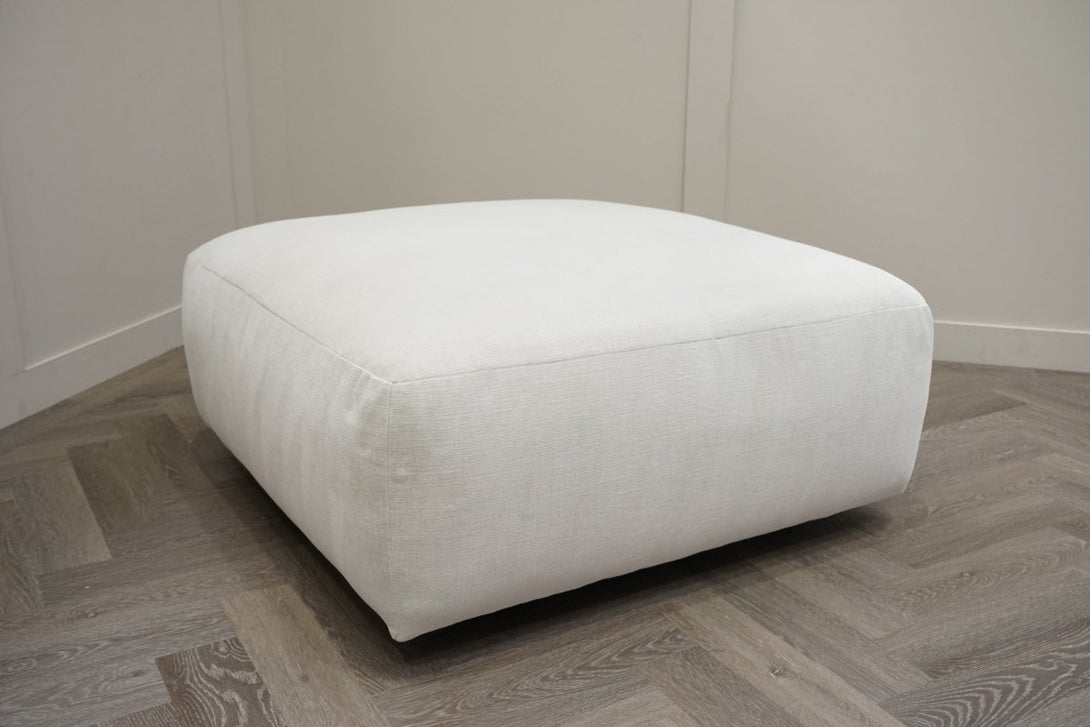 Rocco Large Sofa & Stool, Tuscan Ivory