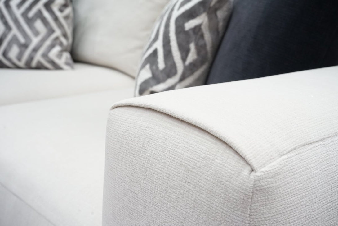 Rocco Large Sofa & Stool, Tuscan Ivory