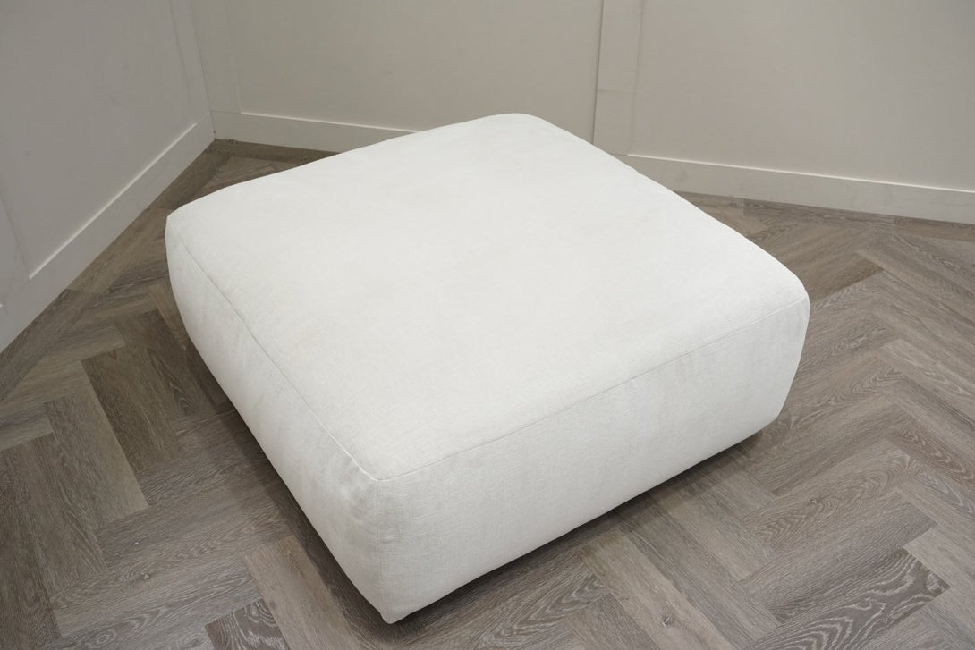 Rocco Large Sofa & Stool, Tuscan Ivory