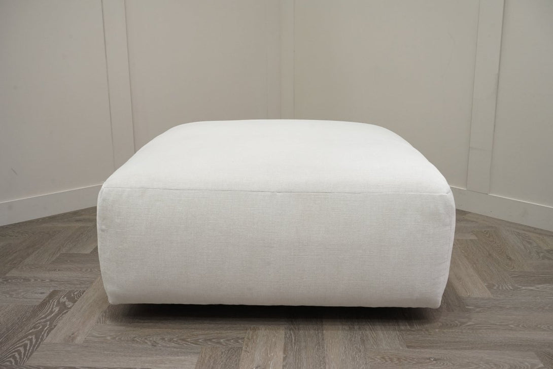 Rocco Large Sofa & Stool, Tuscan Ivory