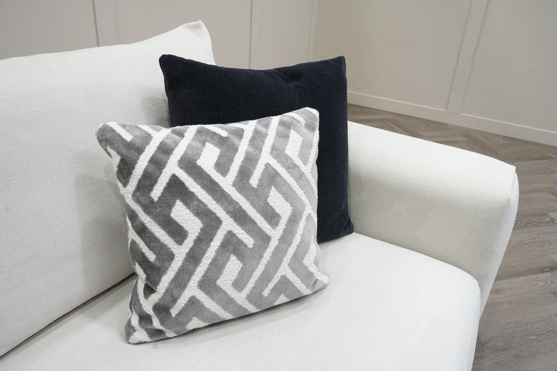 Rocco Large Sofa & Stool, Tuscan Ivory