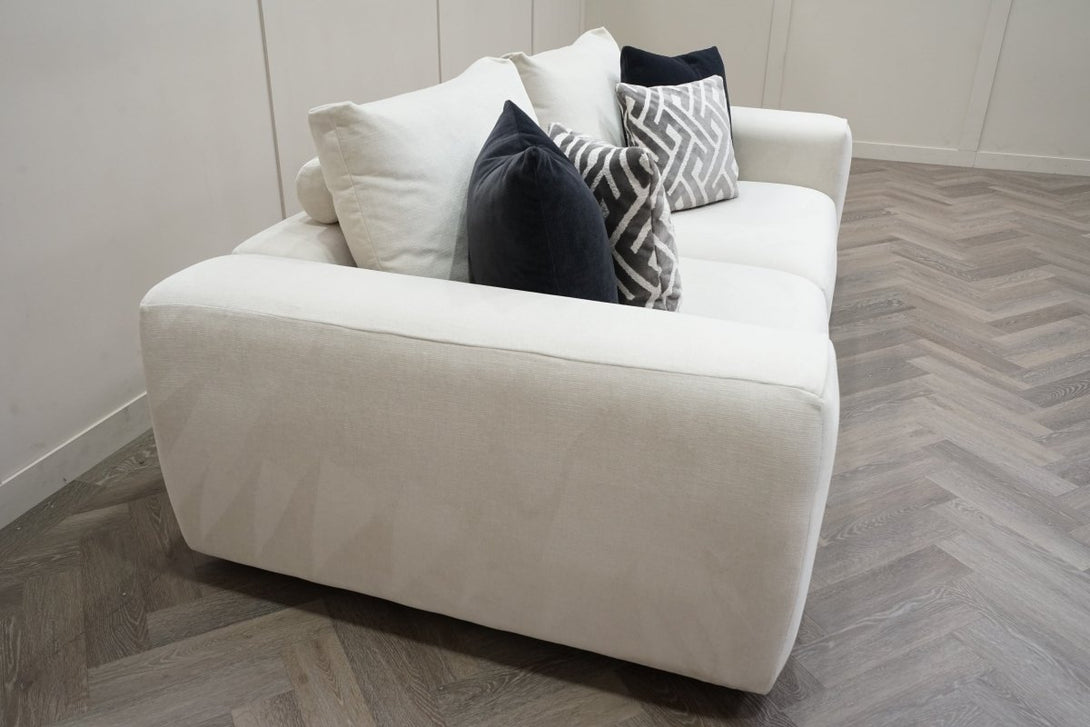 Rocco Large Sofa & Stool, Tuscan Ivory