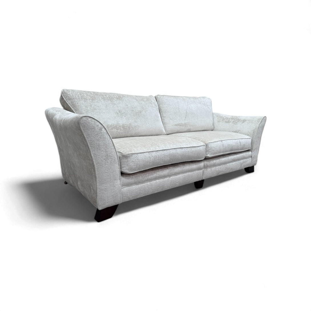 Roma 4 Seater Sofa, Finesse Silver