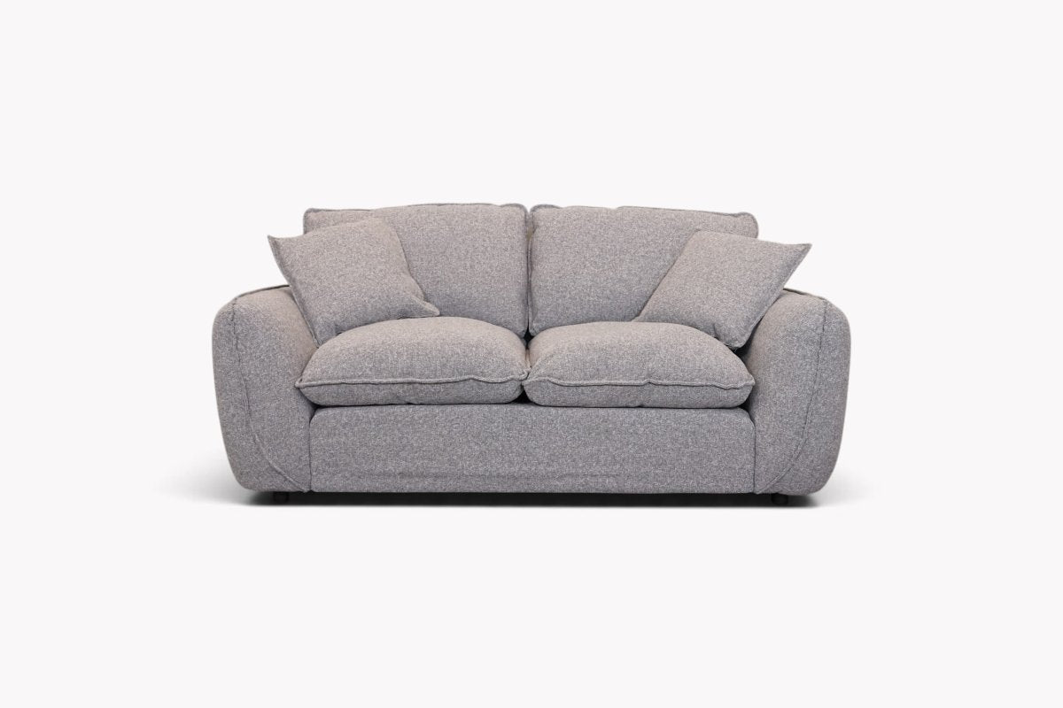 Salvador Small 2 Seater Fabric Sofa, Monique Steel