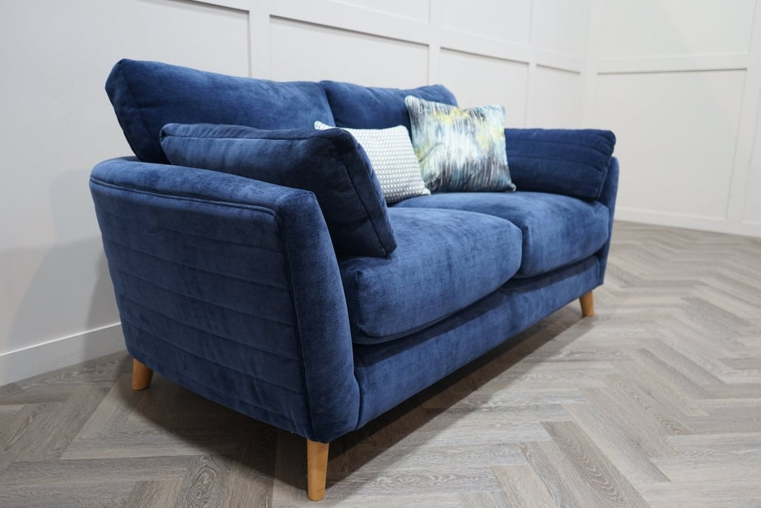 Sapporo Fabric 3 Seater, Manolo Denim