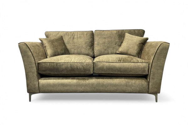 Sasha 2 Seater Classic Back Sofa, Dove Olive