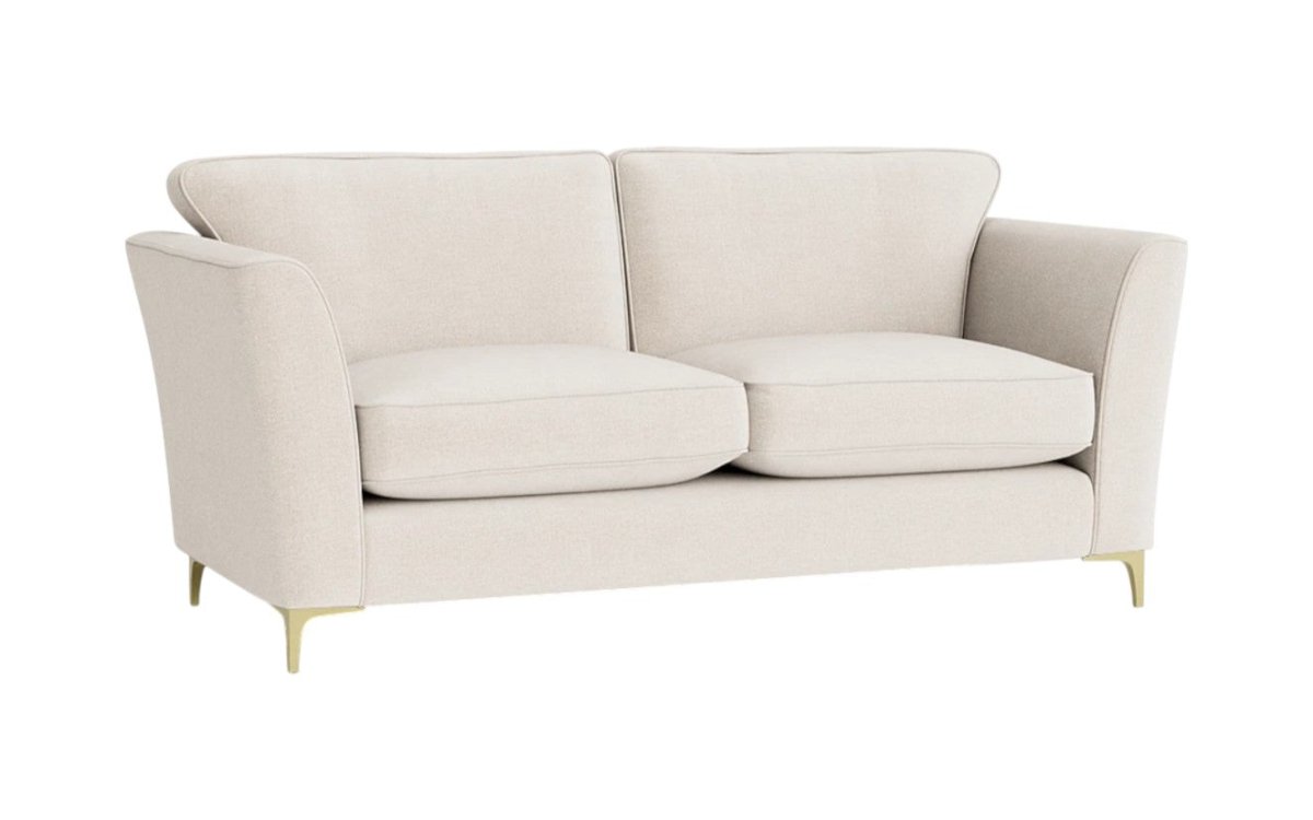 Sasha 3 Seater Classic Back Fabric Sofa