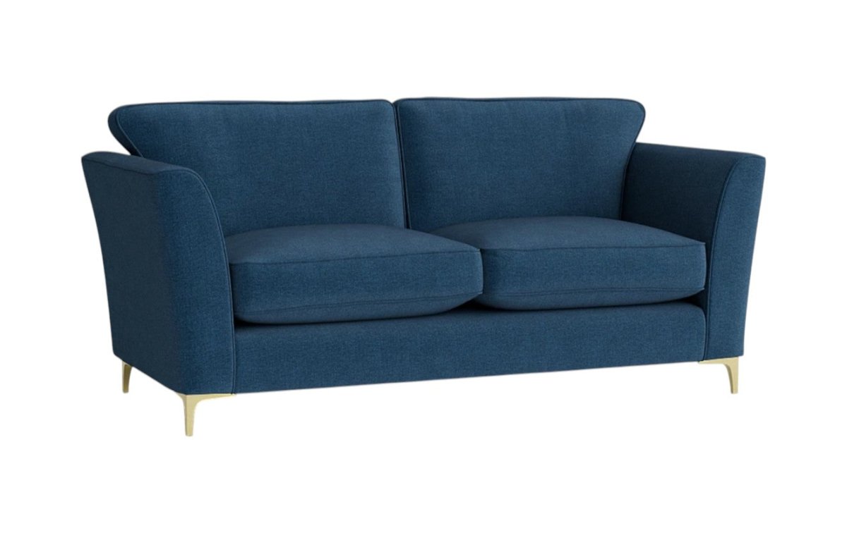 Sasha 3 Seater Classic Back Fabric Sofa