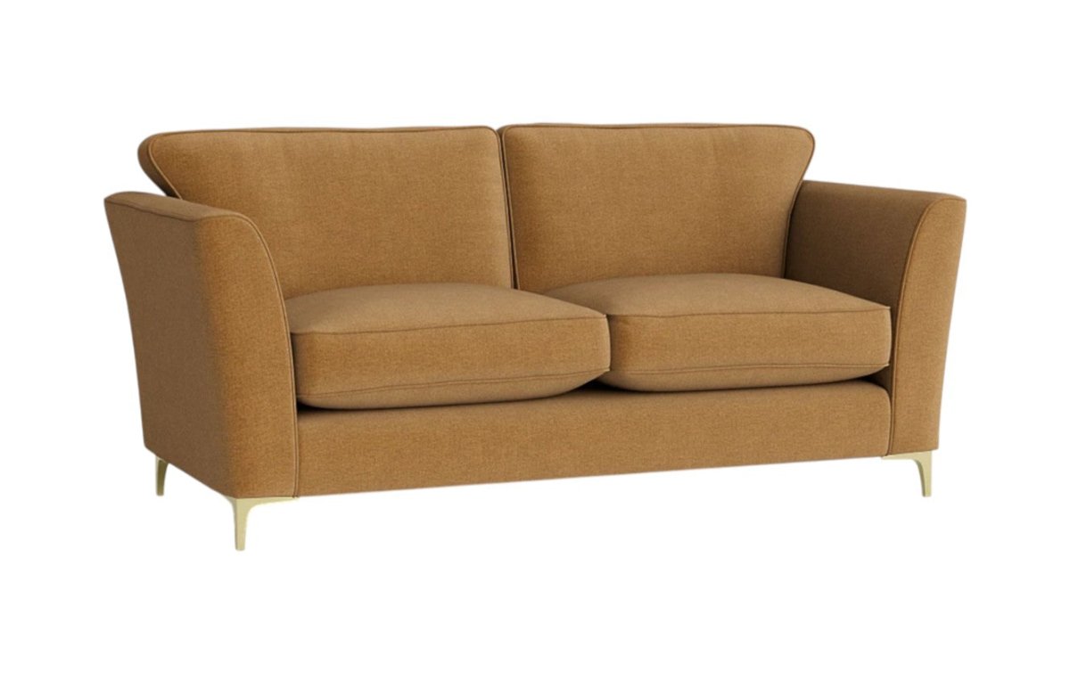 Sasha 3 Seater Classic Back Fabric Sofa